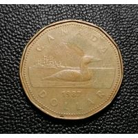 1 доллар 1987 Гагара
