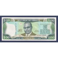 Либерия, 100 долларов 2011 г., P-30g, UNC