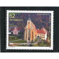 Австрия. Старая церковь (постройка 1340 года)