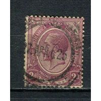 Южная Африка - 1913/1924 - Король Георг V 2Р - [Mi.5Aa] - 1 марка. Гашеная.  (Лот 22Db)