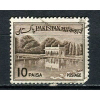 Пакистан - 1962/1965 - Сады Шалимара 10Р - [Mi.181] - 1 марка. Гашеная.  (LOT Di40)