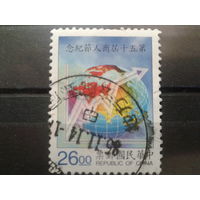 Тайвань 1996 Неделя торговли, глобус