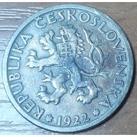 Чехословакия 1 крона, 1922 (15-1-17)
