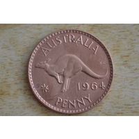 Австралия 1 пенни 1964( М.Д. - Мельбурн)