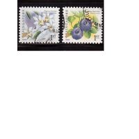 Сингапур-2009 (Мих.1859-1860) ,  гаш. , Флора, Цветы, Стандарт