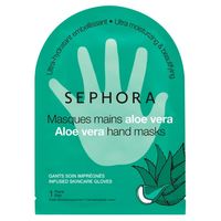 Sephora collection ультра увлажняющая маска для рук с алоэ