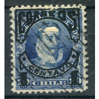 Чили - 1904г. - известные люди, телеграфские марки, - 1 марка - гашёная. Без МЦ!