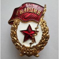Знак Гвардия вс СССР