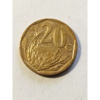 ЮАР 20 центов 2016
