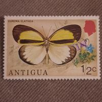 Антигуа 1975. Фауна. Бабочки. Eurema Elathea