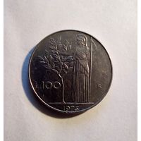 Италия 100 лир1975 г