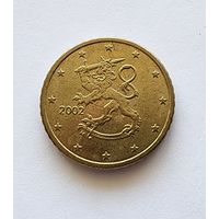 Финляндия 50 евроцентов 2002