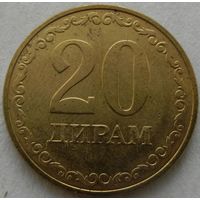 Таджикистан 20 дирам 2019
