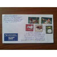 США 2013 письмо, прошедшее почту