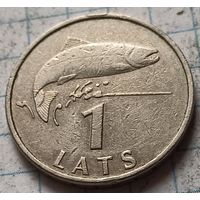 Латвия 1 лат, 1992    ( 1-6-2 )