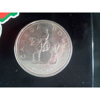 Канада доллар 1973 г.серебро с 1 р.