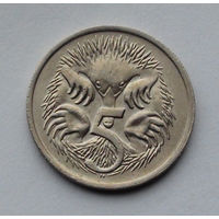 Австралия 5 центов. 1976