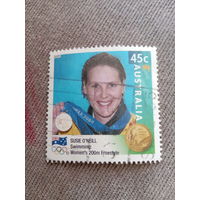 Австралия 2000. Susie Oneiil. Медлистка олимпиады Сидней-2000