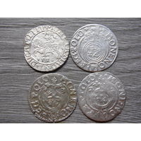 Монеты 4 шт. Полтораки и Полугрош ( все одним лотом ) .