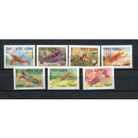 Вьетнам - 1991 - Морские креветки - [Mi. 2316-2322] - полная серия - 7 марок. MNH.  (Лот 92EF)-T7P20