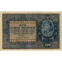 Польша. 100 марок польских. 1919 год