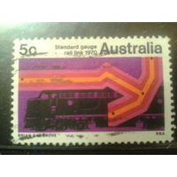 Австралия 1970 Железная дорога, поезд