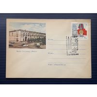 БССР 1968г. НМХК без указ.авт. Минск.Гостинница "Минск". СГ.