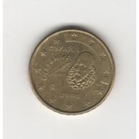 10 евроцентов Испания 2008 Лот 8161