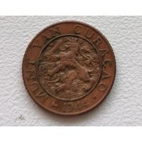 Кюрасао 1 цент, 1944  4-10-43