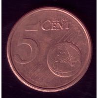 5 центов 2002 год J Германия