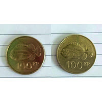 100 крон Исландия, 2011г.