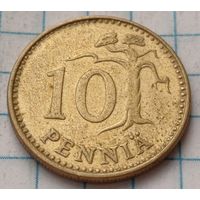 Финляндия 10 пенни, 1971     ( 2-1-8 )