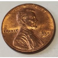 США 1 цент 1985