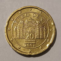 20 евроцентов, Австрия 2002 г