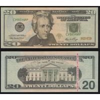 Сувенир - США 20 долларов 2006 год n211 торг