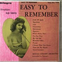 Royale Concert Orchestra - Easy To Remember (Original USA 1956)