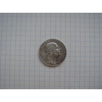 Черногория 2 перпера 1910, серебро