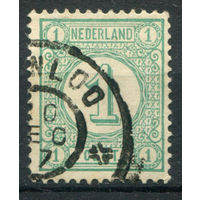 Нидерланды - 1894/98г. - 1 с - 1 марка - гашёная. Без МЦ!
