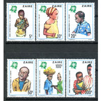 Конго (Заир) - 1979г. - Международный год детей - полная серия, MNH [Mi 613-618] - 6 марок