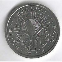 Джибути 2 франка, 1999 UNC