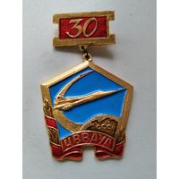 Знак ИВВАУЛ. 30 лет.