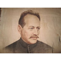 Портрет М.А.Шолохов 30-е года 20-го века.