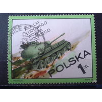 Польша 1973  30 лет польской армии, танк