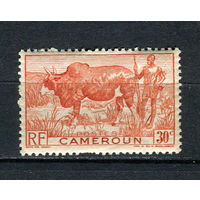 Французские колонии - Камерун - 1946 - Зебу 30С - [Mi.271] - 1 марка. MH.  (Лот 99EJ)-T2P25