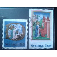 Швеция 1976 Рождество, миниатюры 15 века