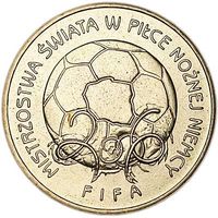 Польша 2 злотых, 2006 Чемпионат мира по футболу 2006