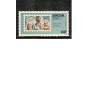 Сенегал-1987 (Мих.917) ,  ** , 100-лет марке Сенегала
