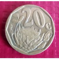 ЮАР 20 центов 2004 г. #50120