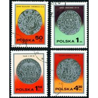 День почтовой марки. Польские монеты XI-XX вв Польша 1977 год 4 марки