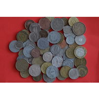 Монеты без повтора 66 шт